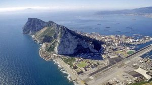 gibraltar desde el aire