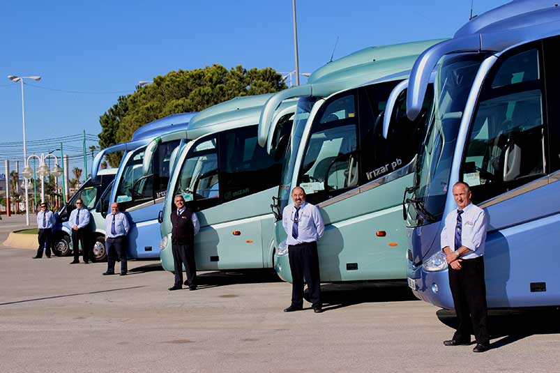 trabajar conductor de autobus