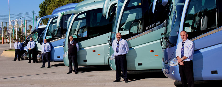 conductores de autobuses